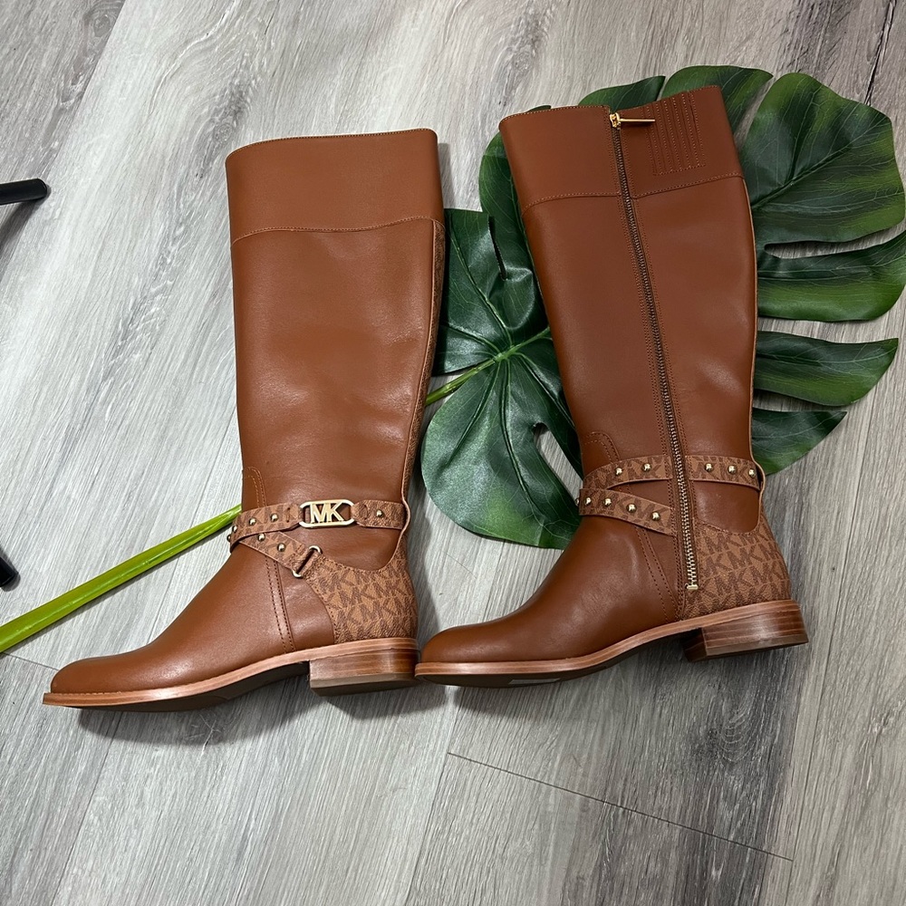 Michael Kors Kincaid Faux Leather Riding Boot✨Brand new ✨ - Picture 4 of 6
